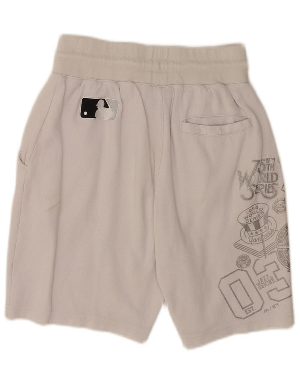 Мужские спортивные шорты Majestic New York Yankees с рисунком XS, белые хлопковые