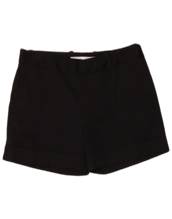 Женские шорты чинос Zara Medium W28, черный хлопок