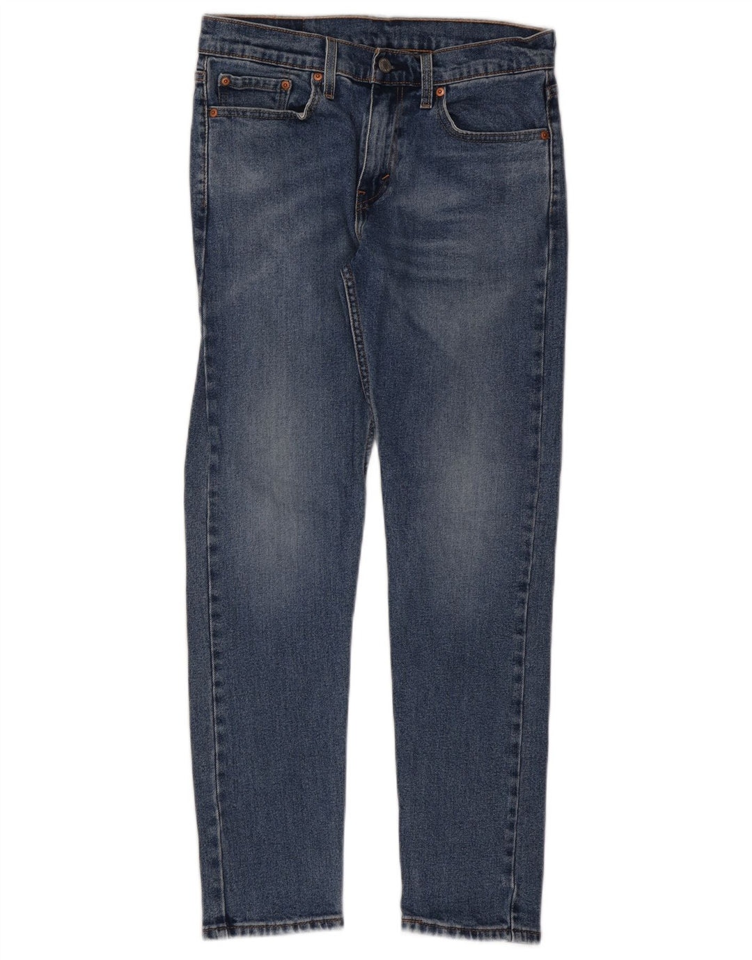 Мужские зауженные зауженные джинсы Levi's 512 W29 L30 синие, хлопок