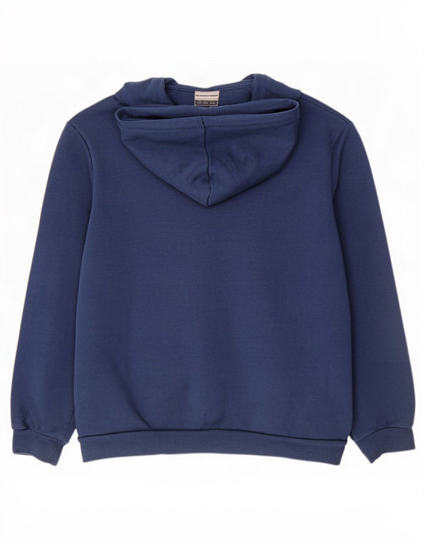 Мужской джемпер с капюшоном Puma с рисунком 3XL, темно-синий, хлопок