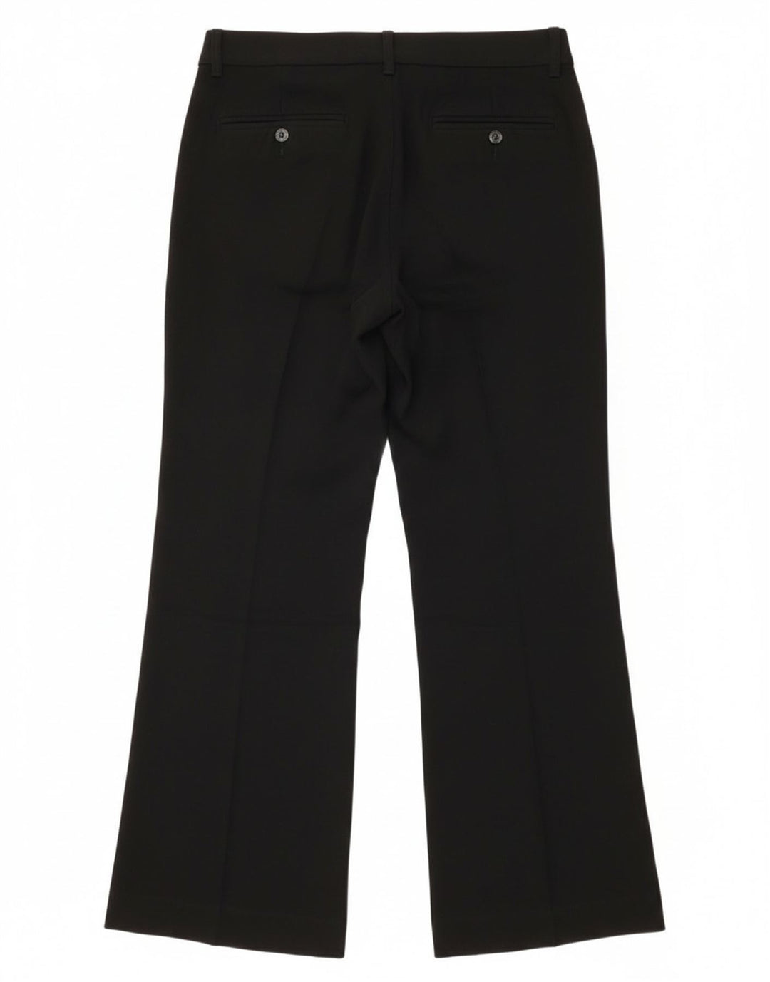 Женские костюмные брюки Max & Co. Bootcut UK 8, маленькие W30 L31, черный полиэстер