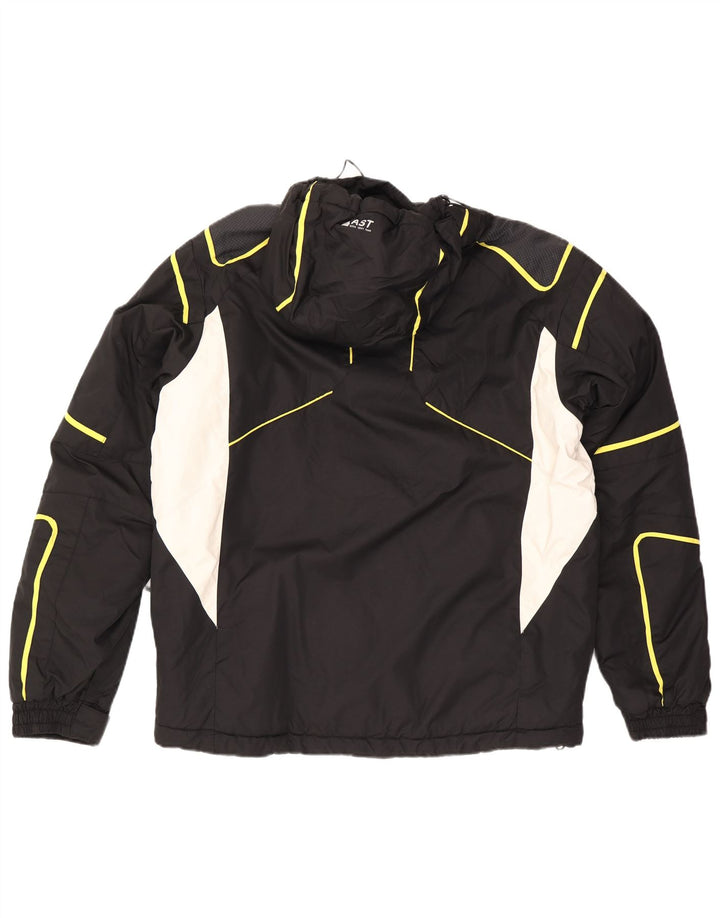 Мужская лыжная куртка AST UK 44 2XL, черная с цветными блоками, полиамид