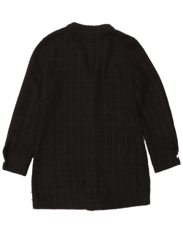 Женский удлиненный кардиган Zara UK 14, средний черный