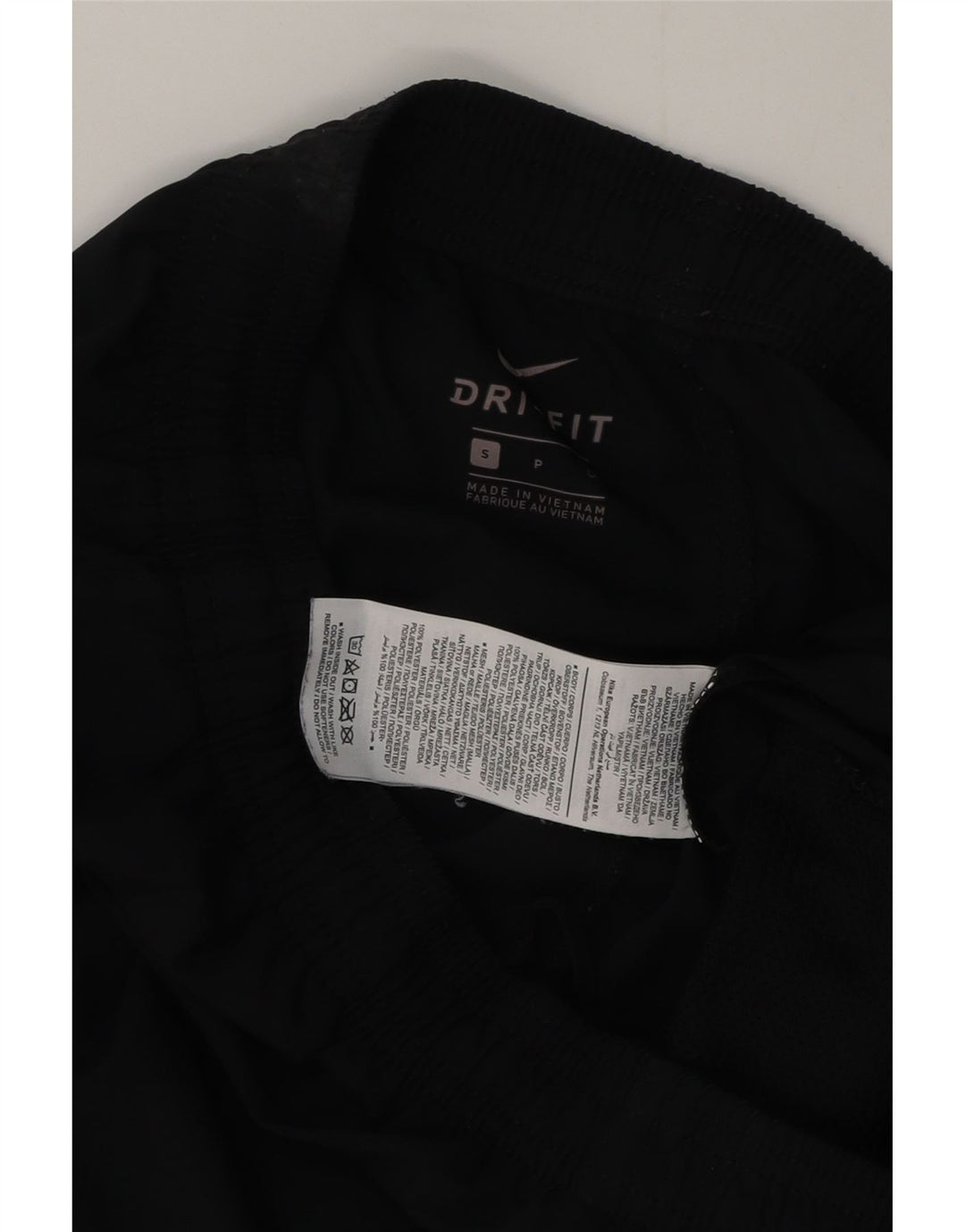 Мужские спортивные брюки Nike Dri Fit, маленькие черные полиэстер