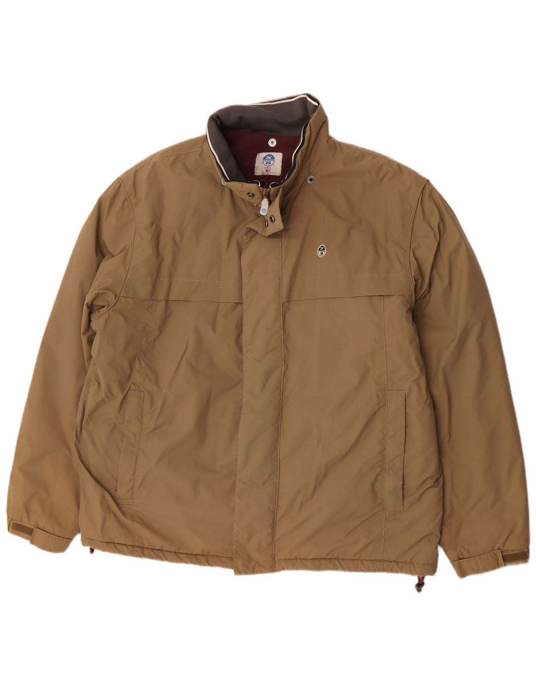 Мужская ветровка North Sails UK 42 XL коричневый полиамид