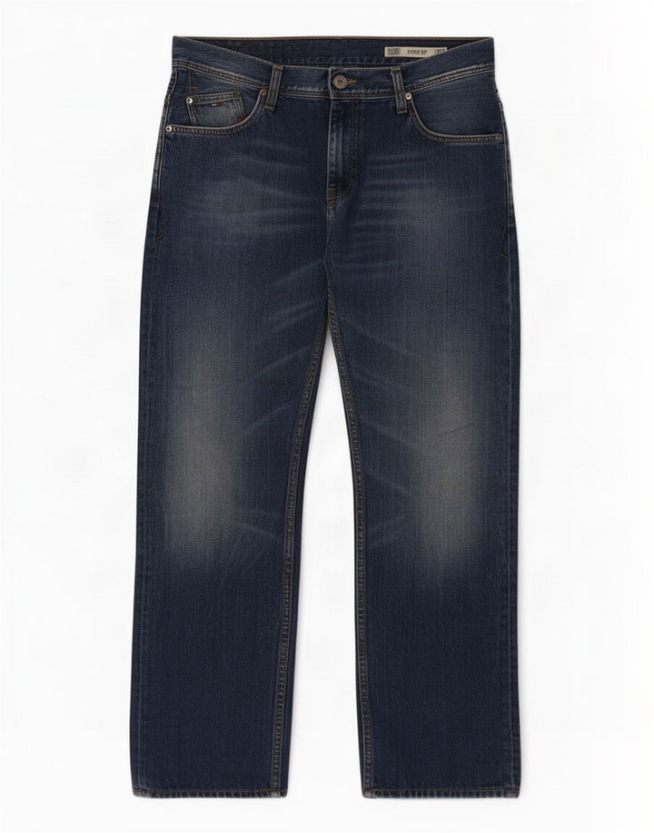 Мужские прямые джинсы Tommy Hilfiger Ryder на молнии W36 L32 синие