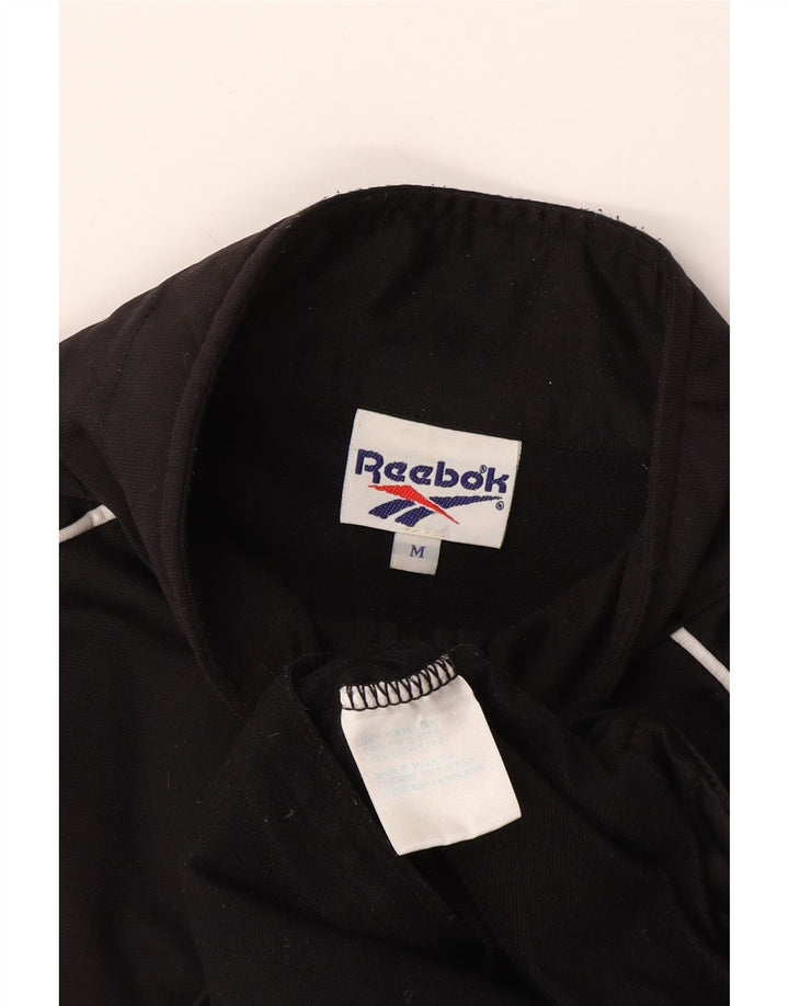 Reebok Мужской спортивный костюм с коротким рукавом и графикой, верхняя куртка, средний черный