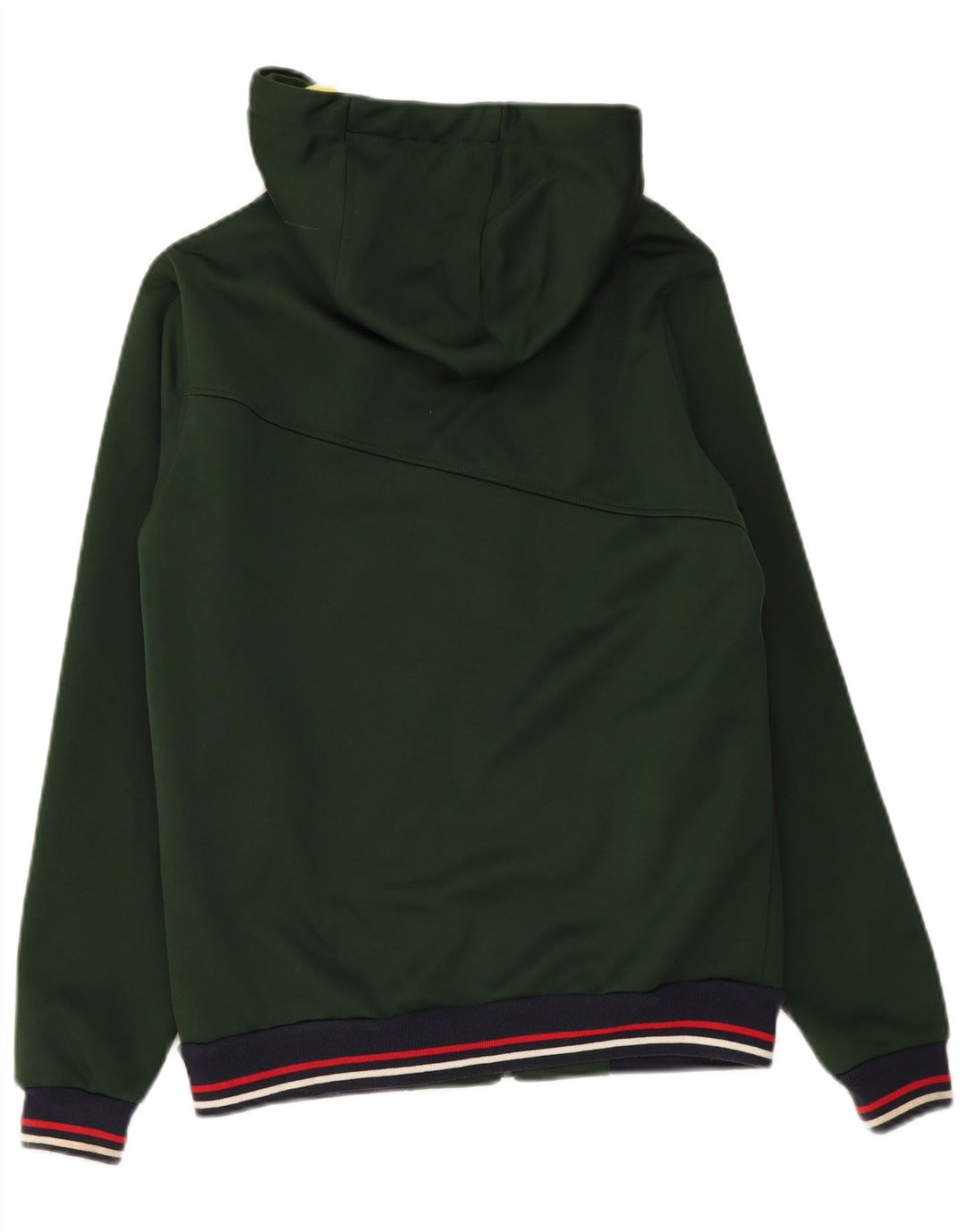 Tommy Hilfiger Мужской свитер с капюшоном на молнии, средний зеленый полиэстер
