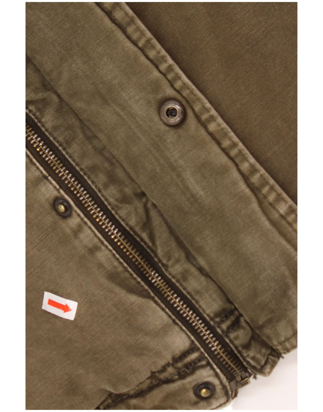 Мужская джинсовая куртка LEVI'S из шерпы с капюшоном в стиле милитари UK 42 XL, хлопок цвета хаки