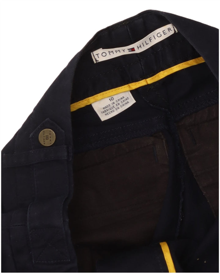 Женские укороченные брюки Tommy Hilfiger US 10, большие W32 L25, темно-синие