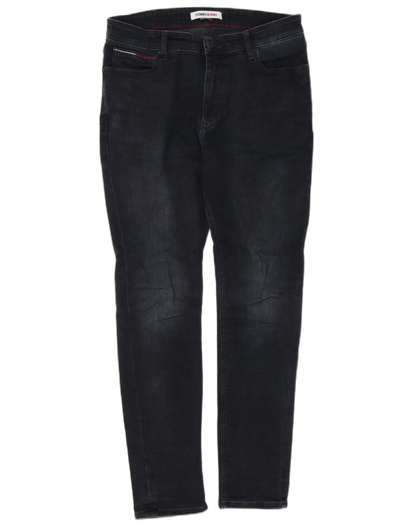 Мужские джинсы скинни Tommy Hilfiger Simon W34 L32 Темно-синий хлопок