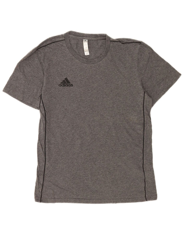 Мужская футболка Adidas Top Small Grey Cotton