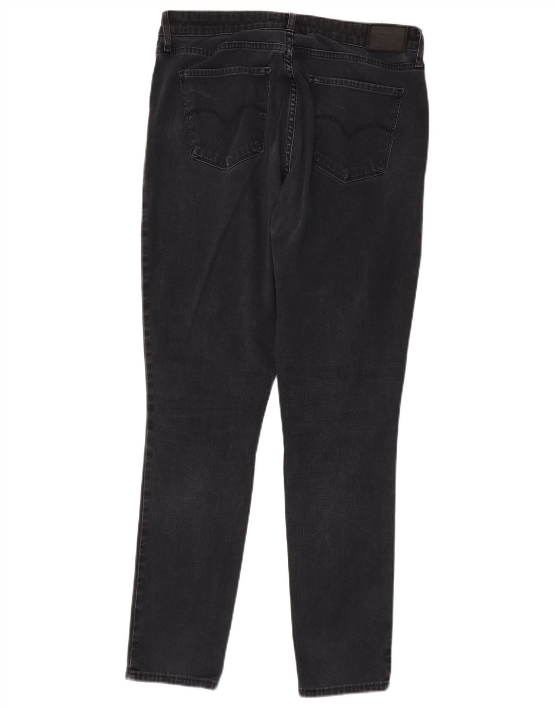 Женские джинсы скинни LEVI'S 721 с высокой посадкой W33 L30 Серые хлопковые