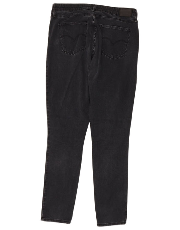 Женские джинсы скинни LEVI'S 721 с высокой посадкой W33 L30 Серые хлопковые