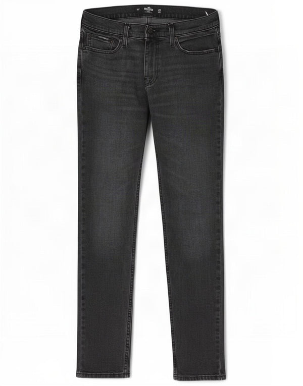 Hollister Мужские джинсы скинни W30 L32 Серый хлопок