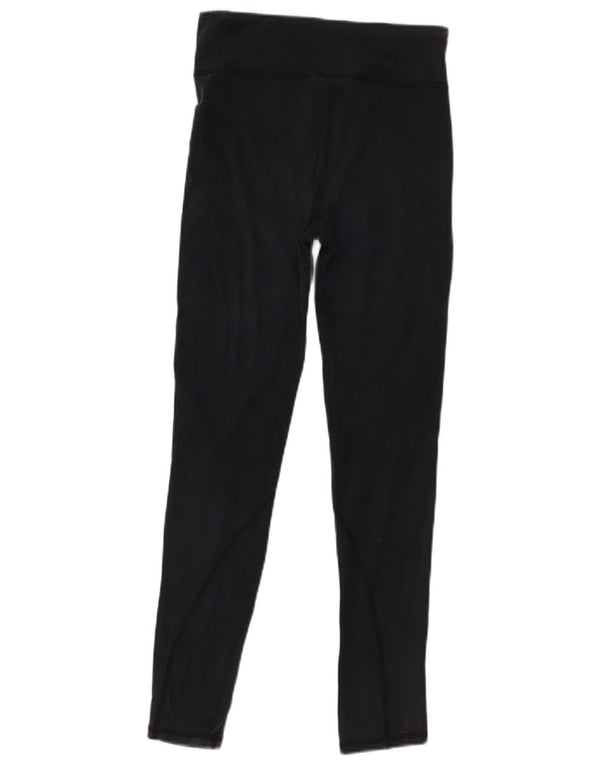 Nike Girls Tight Fit Leggings 13-14 Years XL Navy Blue Cotton