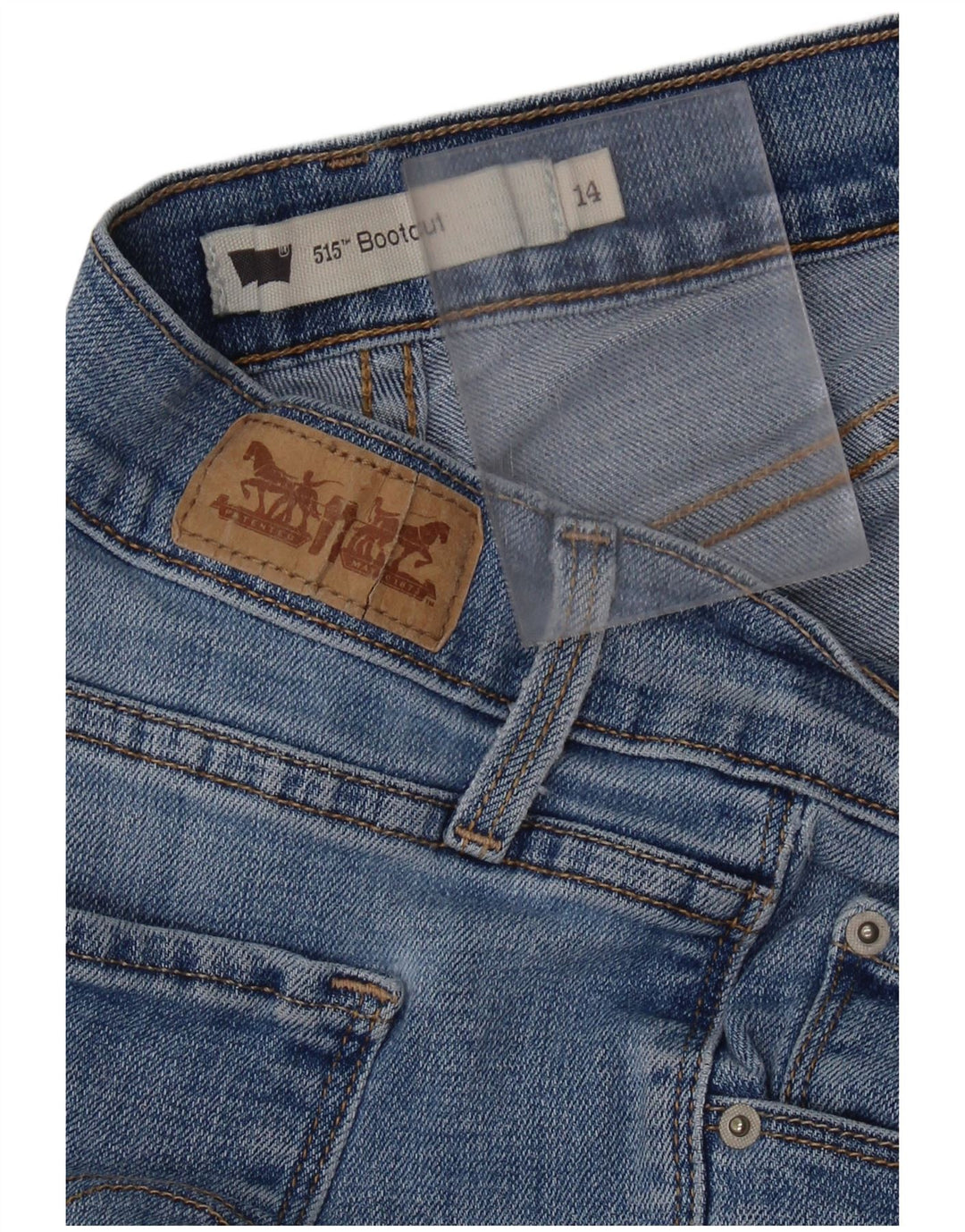 Женские джинсы LEVI'S 515 Bootcut США 14 XL W34 L31 Синие