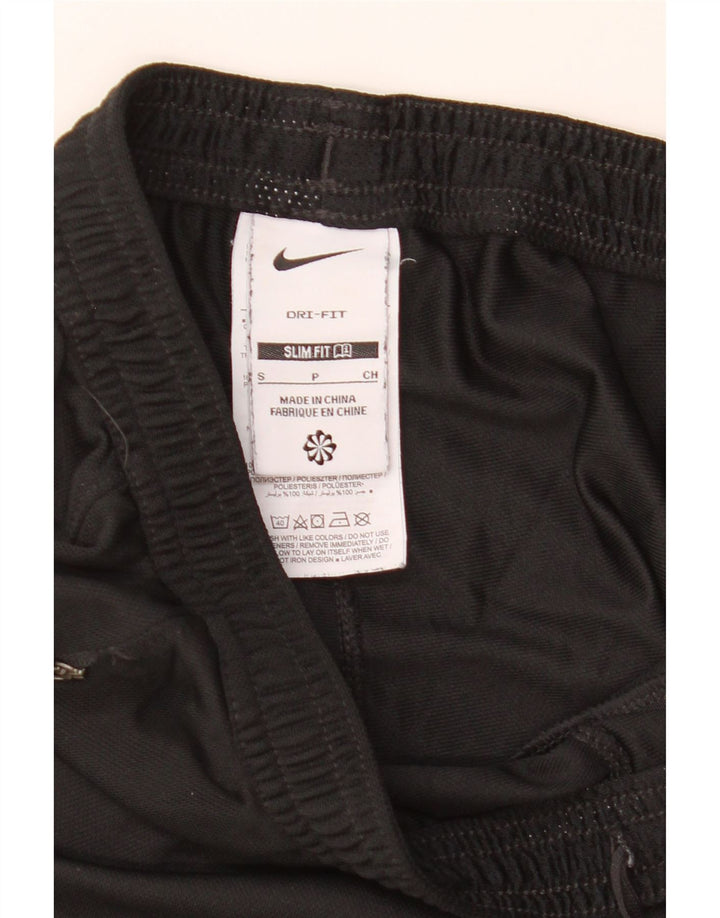 Мужские спортивные брюки узкого кроя Nike Dri Fit, маленький черный полиэстер