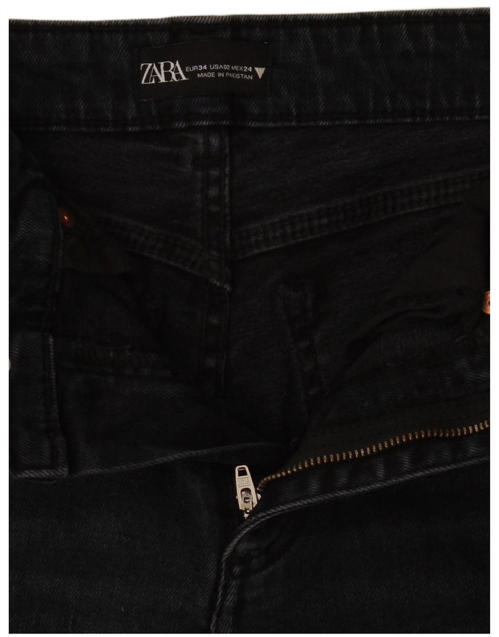 Женские джинсы Bootcut Zara EU 34 2XS W24 L25 Темно-синие