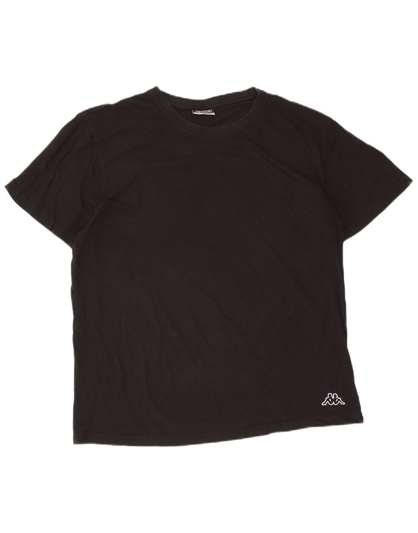 Мужская футболка Kappa Top 2XL, черный хлопок