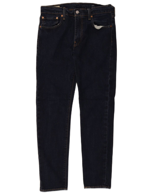 Мужские джинсы Levi's 512 Slim Fit зауженного кроя 33 L32 Темно-синий хлопок