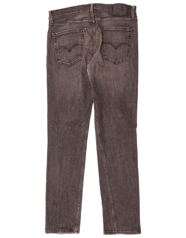 Мужские джинсы Levi's 511 Slim W36 L33 Серые хлопковые