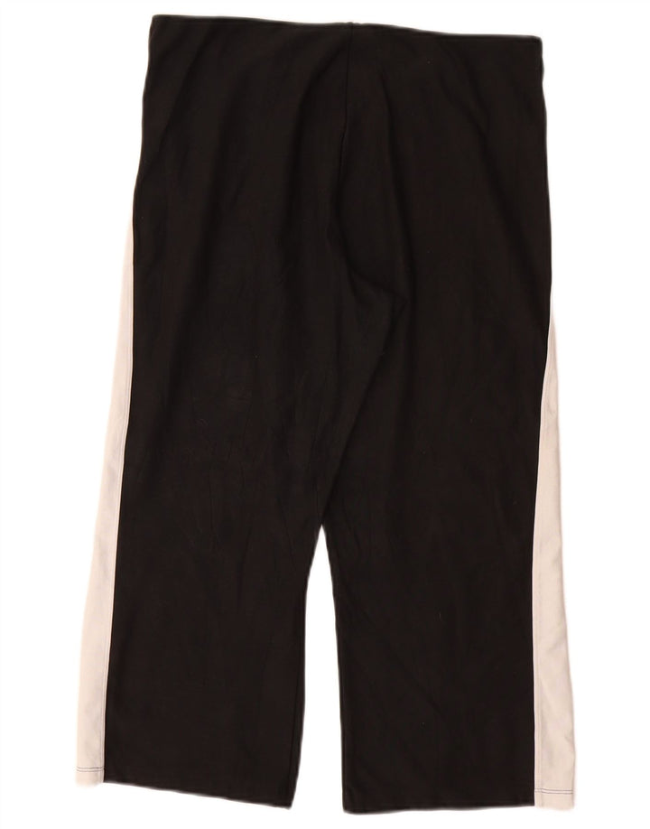 Женские спортивные брюки NIKE Dri Fit, размер США 8/10, средние черные цветные блоки