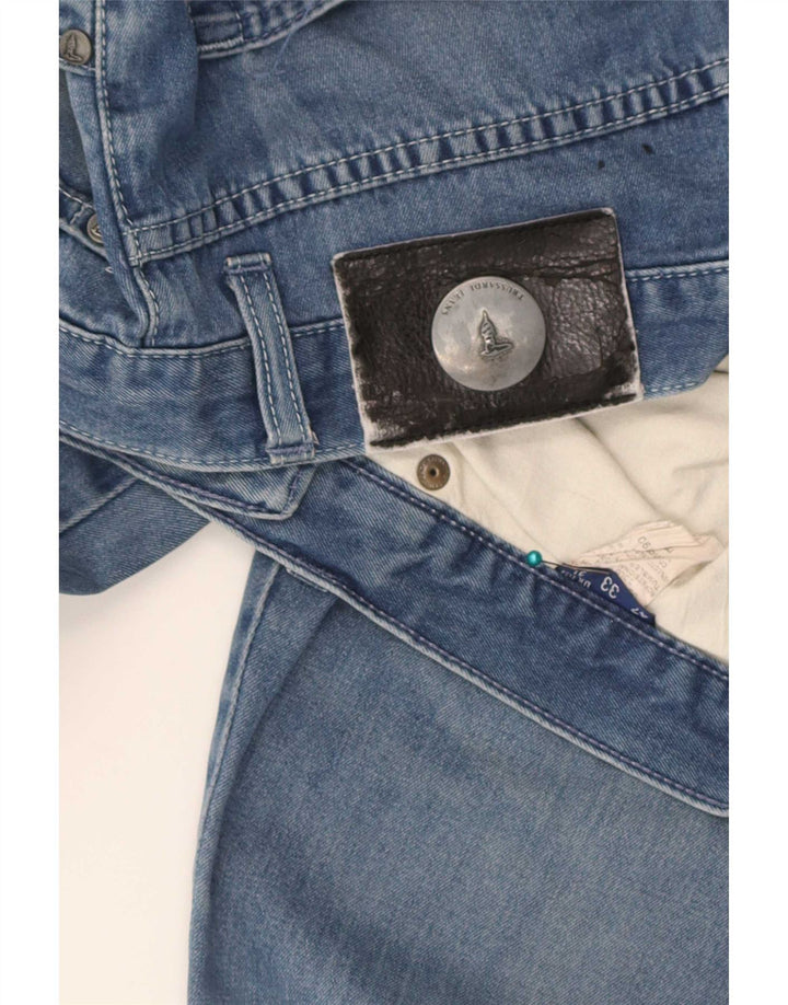 Мужские джинсы Trussardi Bootcut W31 L32 синие, хлопок