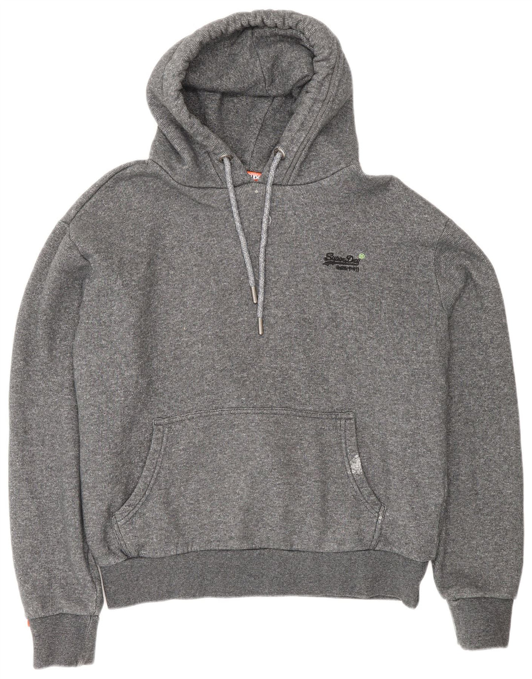 Мужской джемпер с капюшоном Superdry XL, серый хлопок