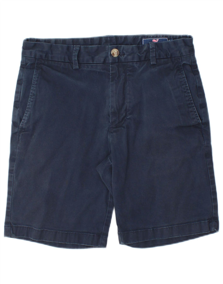 VINEYARD VINES Мужские шорты чинос W28, маленькие, темно-синие, хлопок