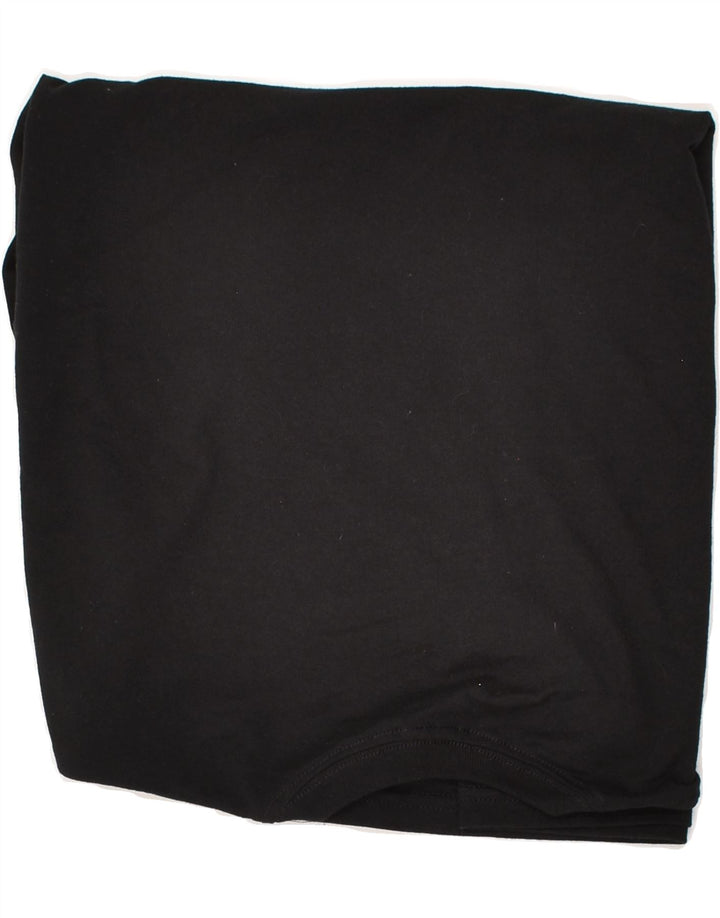 VINTAGE Mens Graphic T-Shirt Top Large Black Cotton Vintage Vintage and Second-Hand Vintage from Messina Hembry 