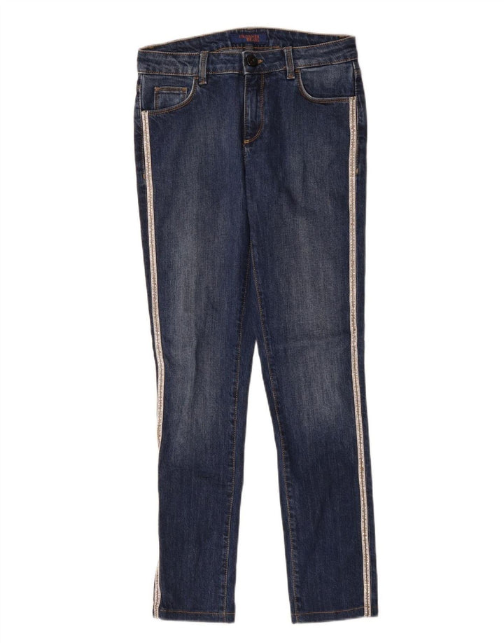 Женские узкие джинсы Trussardi IT 40 Small W26 L29 Синие, хлопок