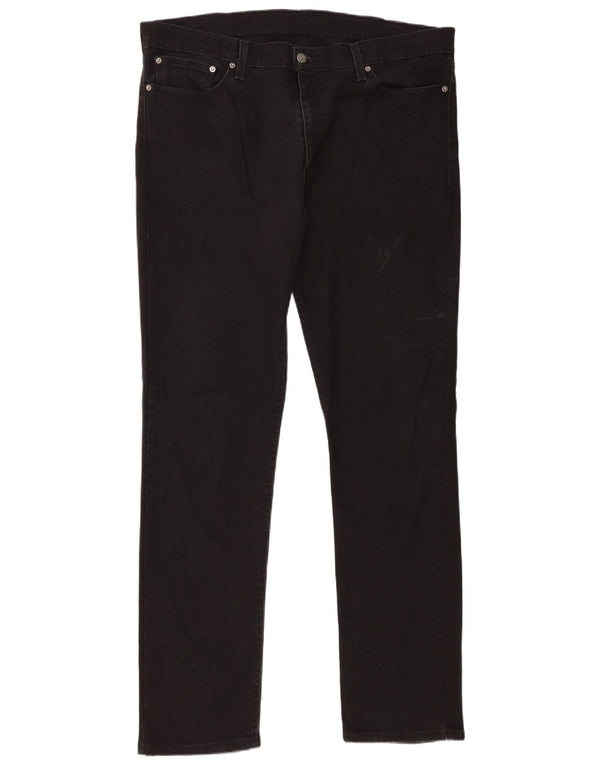 Мужские джинсы Levi's Slim 511 W38 L34, черный хлопок