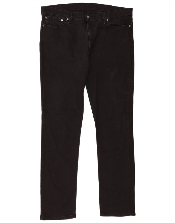 Мужские джинсы Levi's Slim 511 W38 L34, черный хлопок
