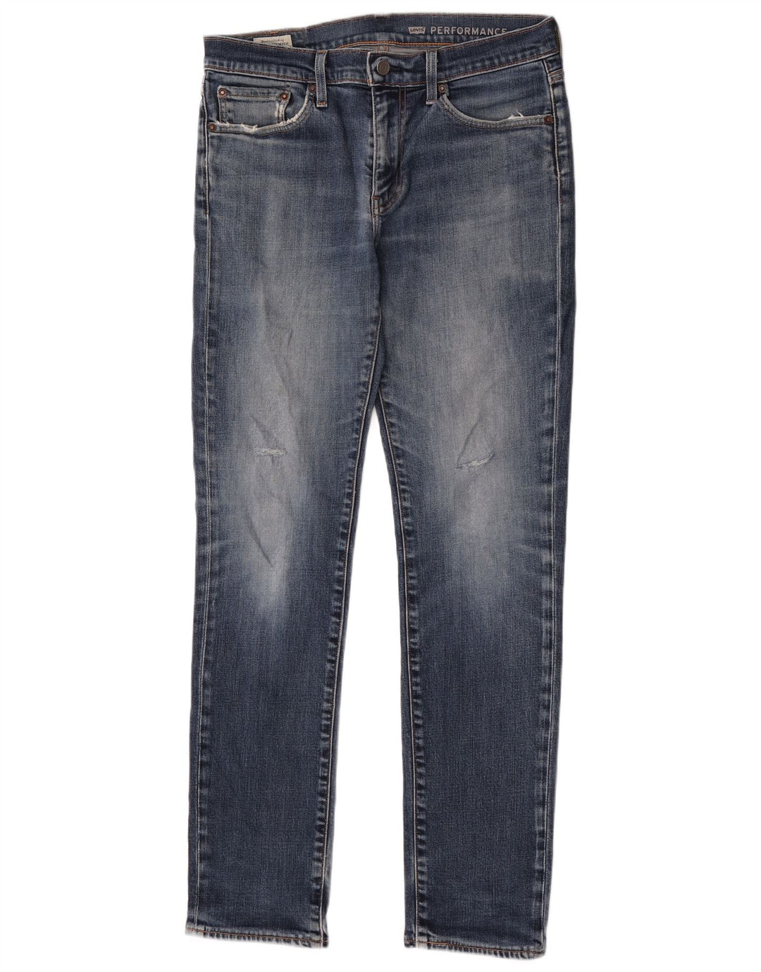 Женские узкие джинсы Levi's 511 W32 L34 синие, хлопок