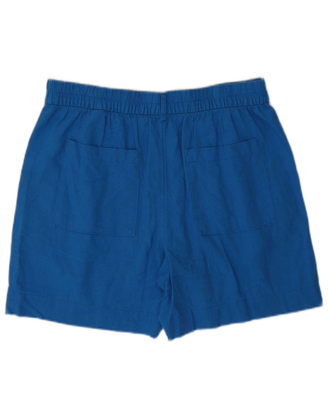 Женские шорты чинос MARKS & SPENCER UK 12 Medium W32 Синие льняные