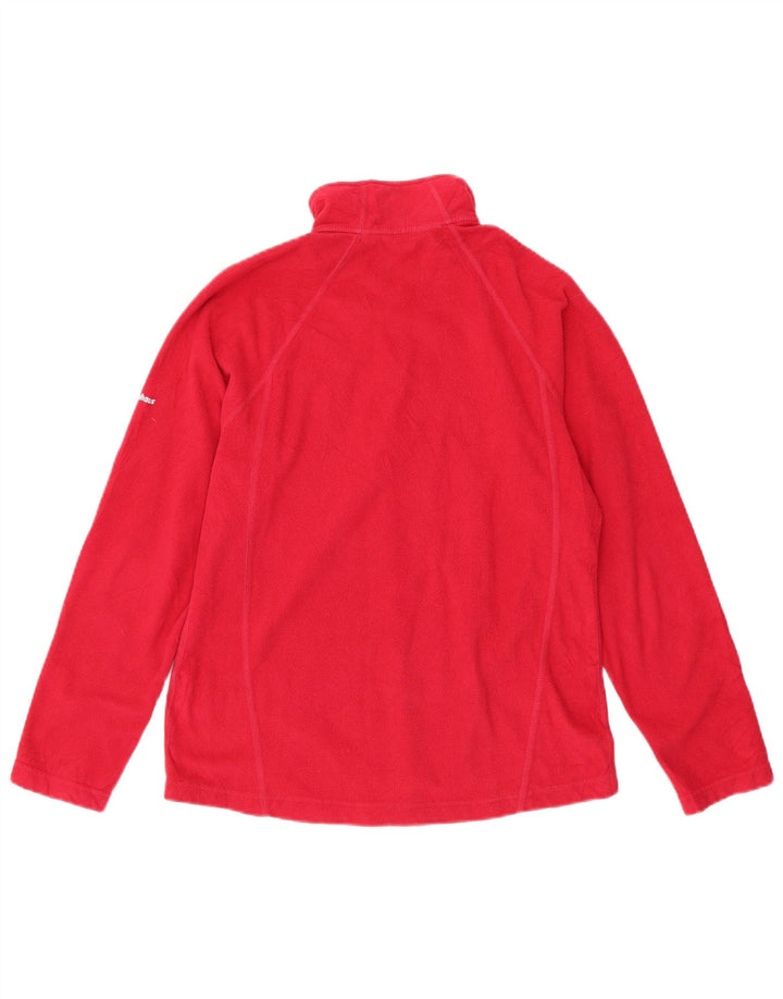 BERGHAUS Женский флисовый джемпер с воротником на молнии UK 12 Средний розовый полиэстер