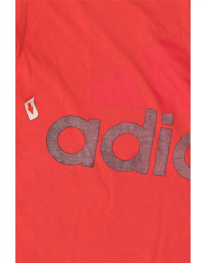 Женская футболка с рисунком Adidas Top UK 14, средний красный