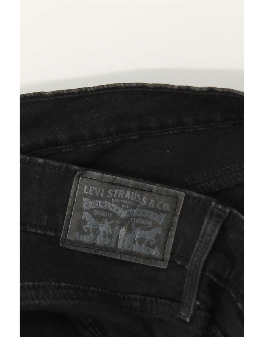 Мужские узкие джинсы Levi's W34 L34 черные