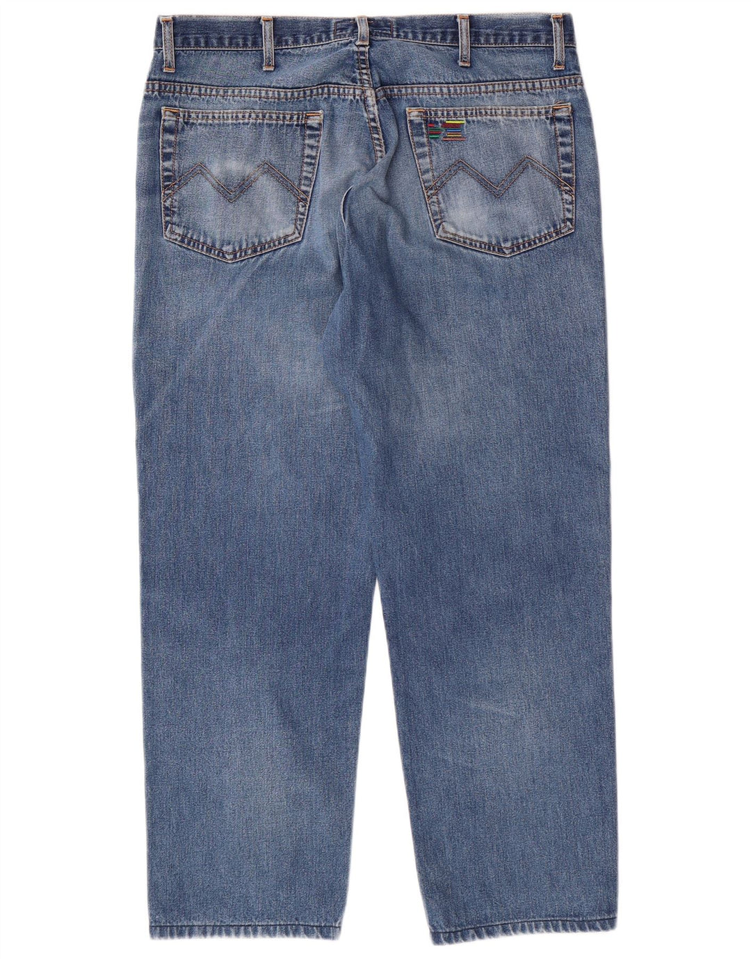 MISSONI SPORT Мужские зауженные укороченные джинсы IT 52 XL W36 L26 Синий хлопок