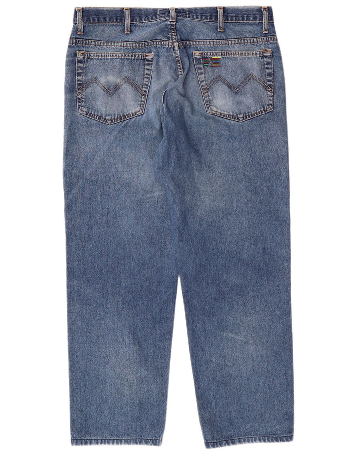 MISSONI SPORT Мужские зауженные укороченные джинсы IT 52 XL W36 L26 Синий хлопок