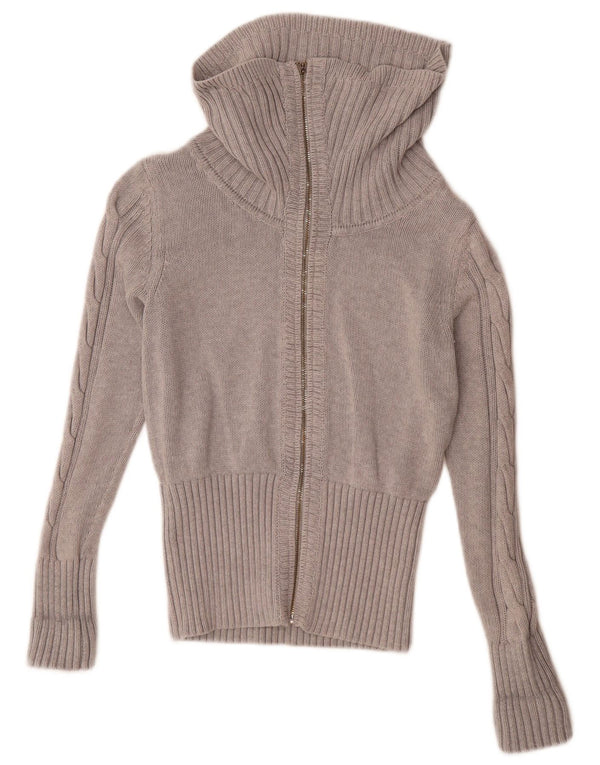 Женский кардиган с молнией во всю длину Tommy Hilfiger UK 14, средний серый