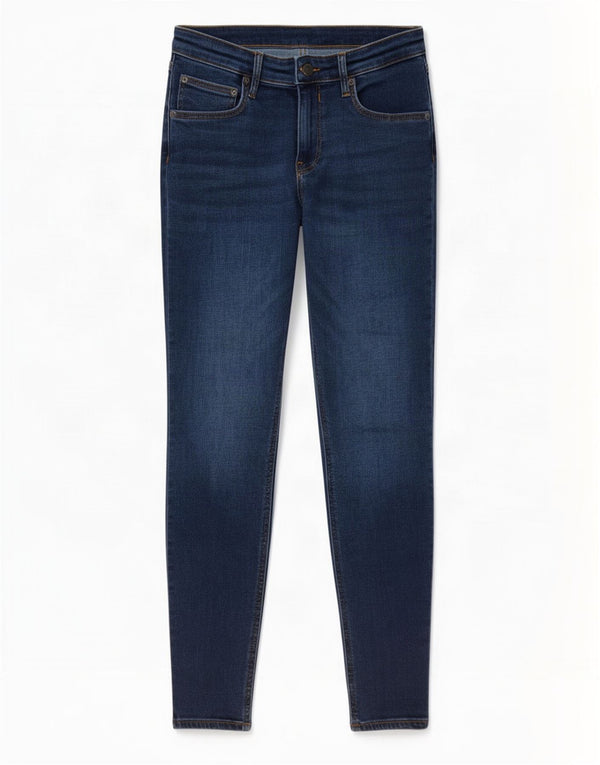 Женские джинсы скинни Zara EU 42, большие W32 L29, синие