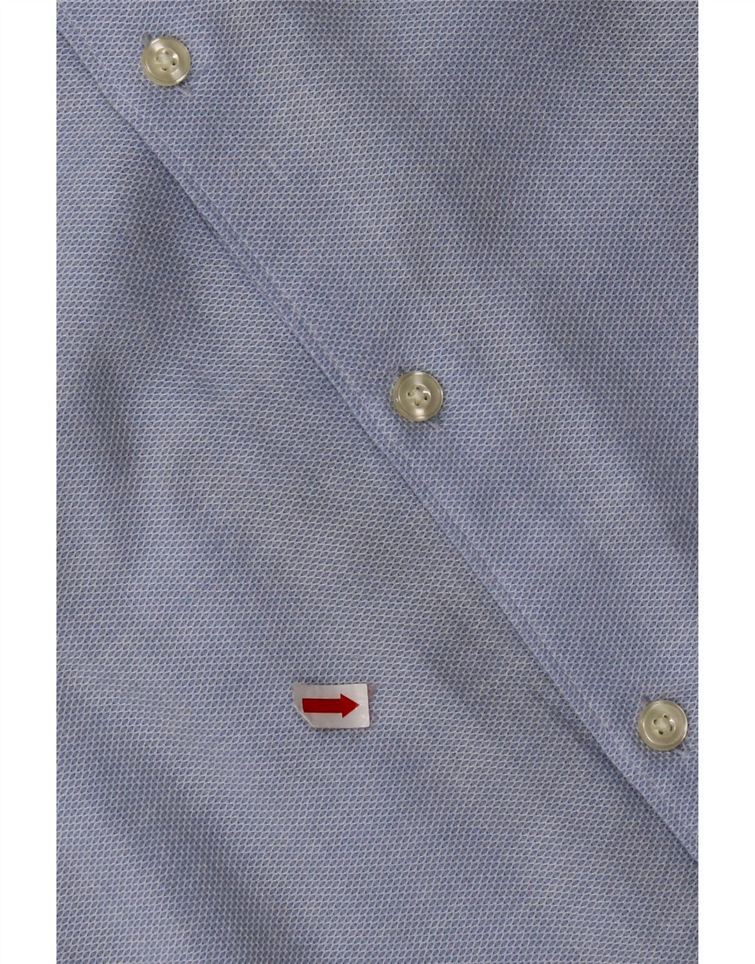 Мужская рубашка узкого кроя ZARA, большой синий хлопок