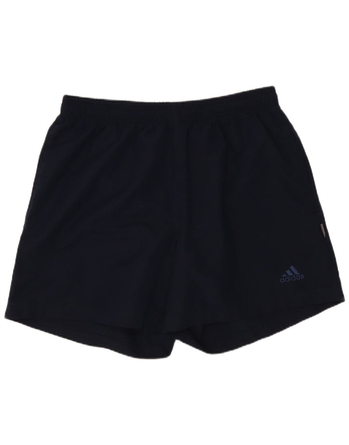 Мужские спортивные шорты Adidas, большие темно-синие, полиэстер
