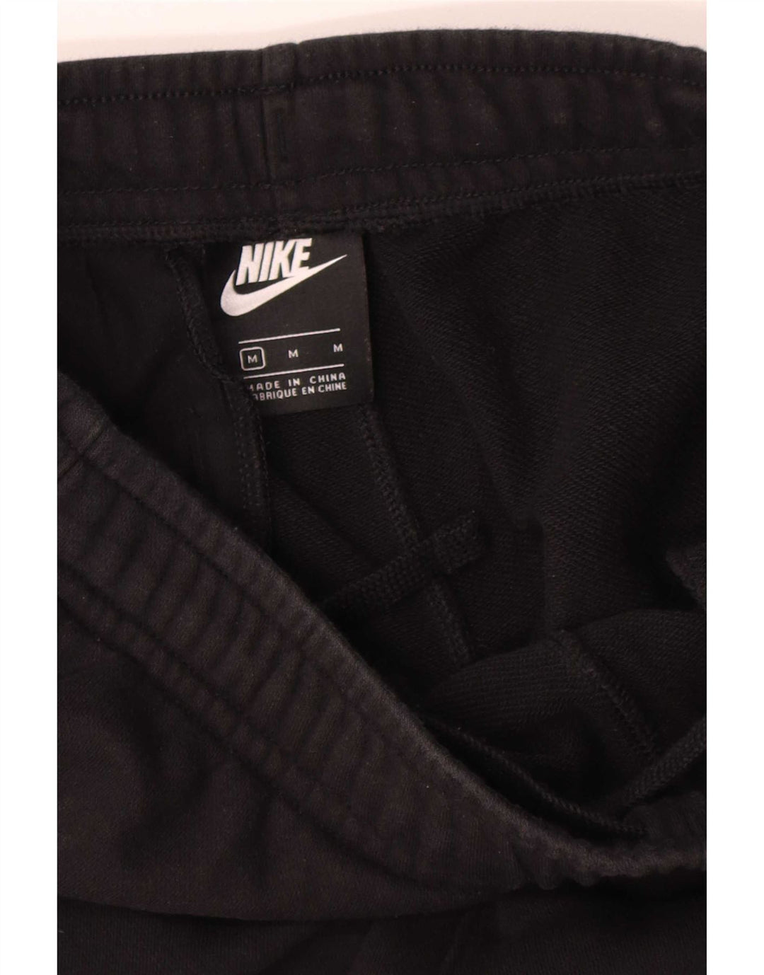 Мужские спортивные брюки Nike, джоггеры, средний черный, хлопок