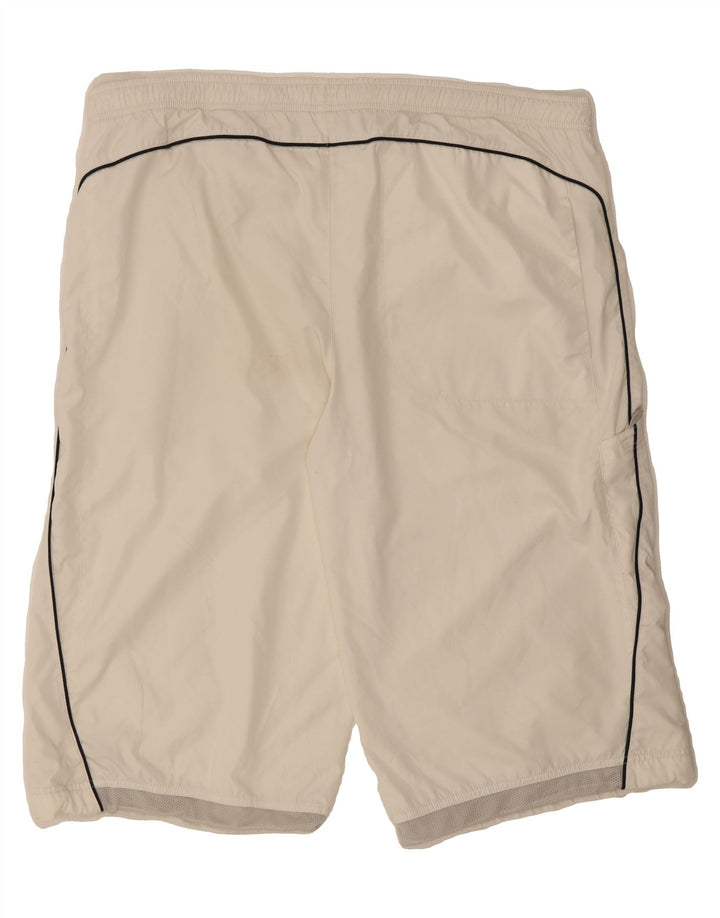NIKE Mens Sport Shorts Large  White Polyester Vintage Nike and Second-Hand Nike from Messina Hembry 