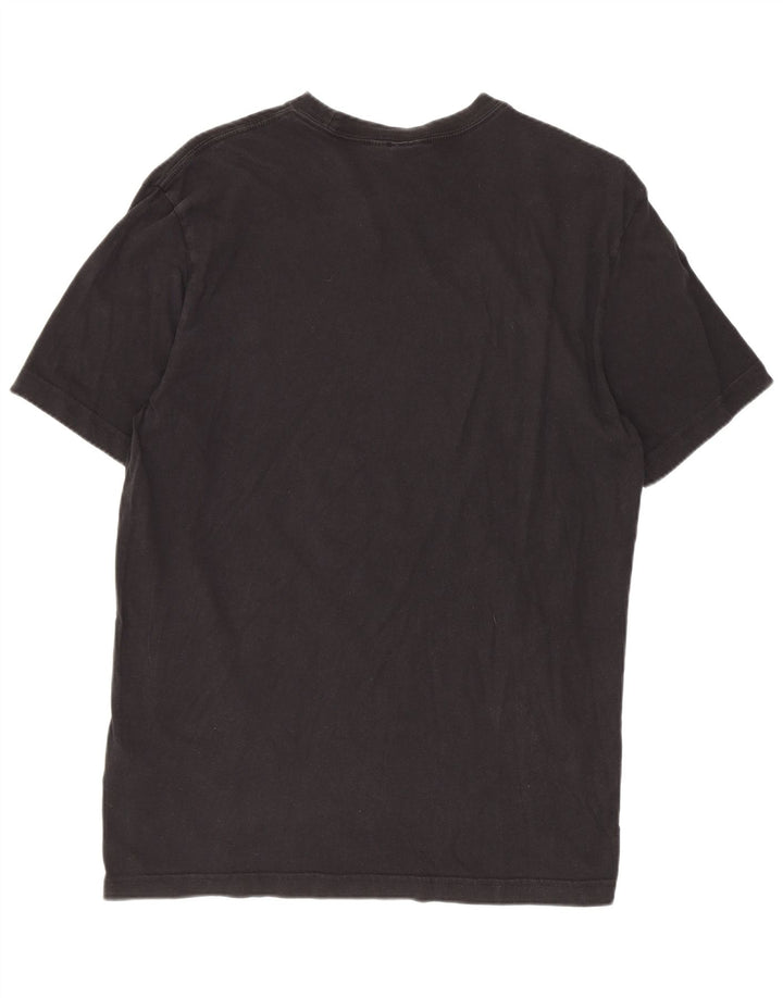 Мужская футболка с рисунком Adidas Top Medium Black Cotton