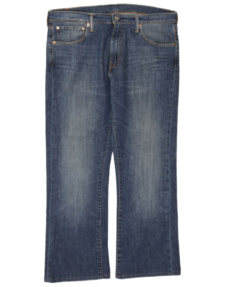 Мужские джинсы Levi's 527 Bootcut W36 L28 синие, хлопок