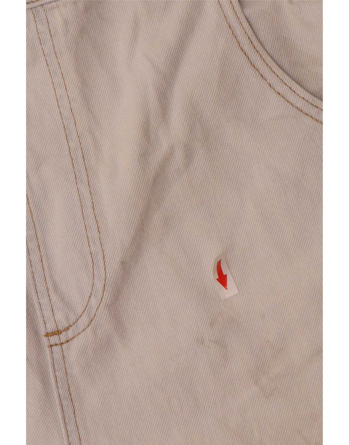 Женский комбинезон Levi's, джинсовые шорты, большой размер W34, синий хлопок